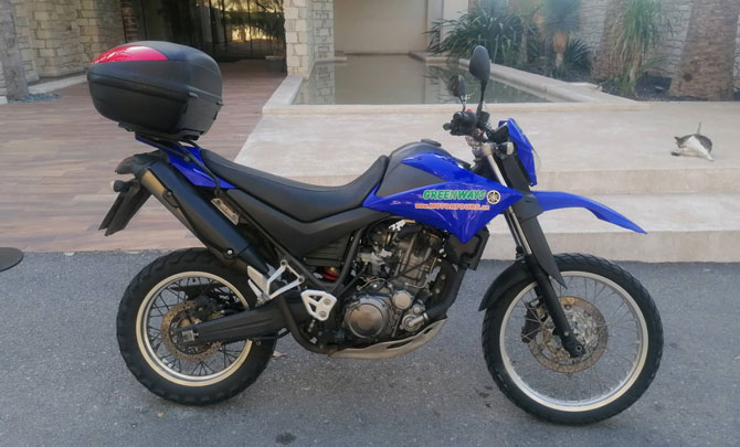 explosión agudo concepto Greenways Motorcycle Rental Crete, Rent an On-Off Bike XT 660 R, Moto Tours  in Crete
